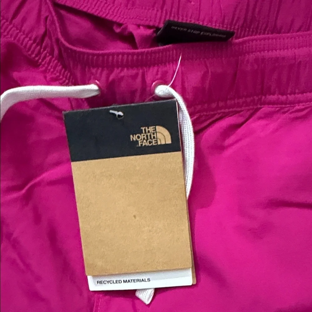NWT The North Face men’s  Bright Pink flashdry Shorts